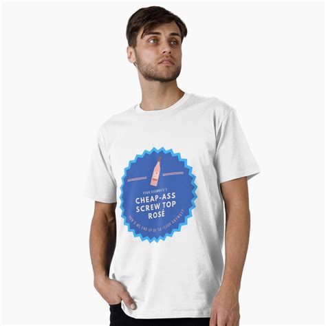 CHEAP ASS SCREW TOP ROSÉ Sticker for Sale by baldbird Redbubble