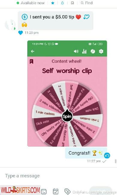 Gia Sauvage Nude Onlyfans Leaked Photo