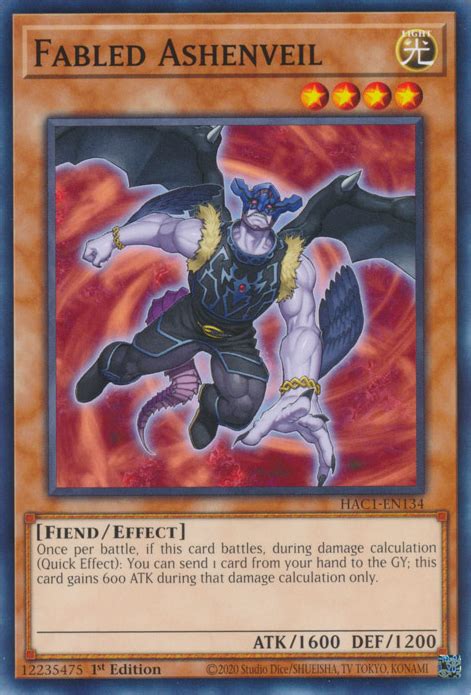 fabled ashenveil yugipedia