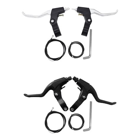 Велосипедный тормозной рычаг с тормозными кабелями, набор прочных ...