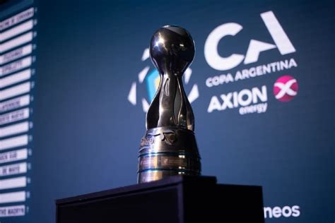 copa argentina se presento el nuevo diseno del trofeo deportes el
