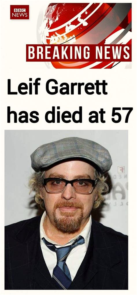 The Tragic Real Life Story Of Leif Garrett 56 Off