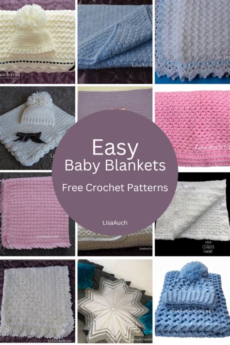 Crochet Baby Blanket Patterns Free