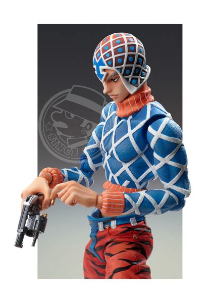 Medicos Super Action Statue Jojo S Bizarre Adventure Part Guido Mista And Sex Pistols