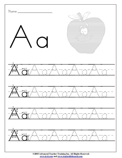 alphabet writing