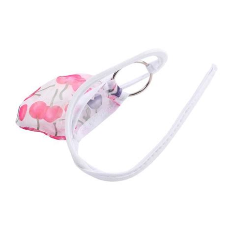Iixpin C string Sexy Homme Imprimé Mini String Coquin Tanga O ring Poche Penis Erotique Lingerie