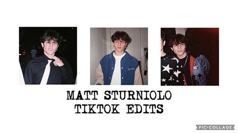 Matt Sturniolo Edits Compilation Tiktok Sturniolo Triplets Youtube