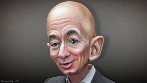 Jeff Bezos - Caricature | Jeffrey Preston Bezos, aka Jeff Be… | Flickr
