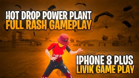 Iphone Plus Livik Gameplay Hot Drop Power Plant Pubg Mobile