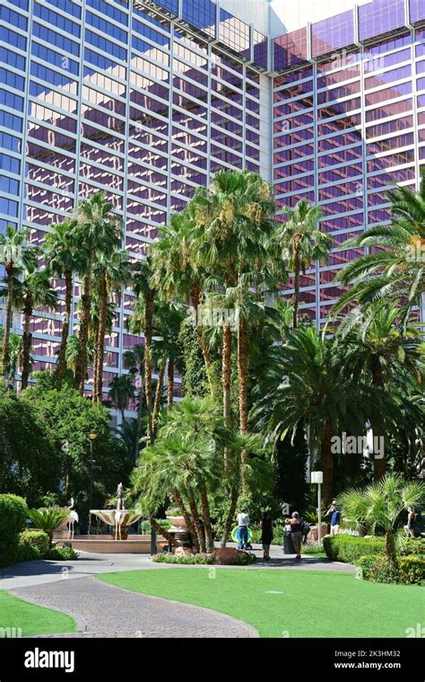 Flamingo Hotel located on the Las Vegas Strip,Nevada,USA Stock Photo