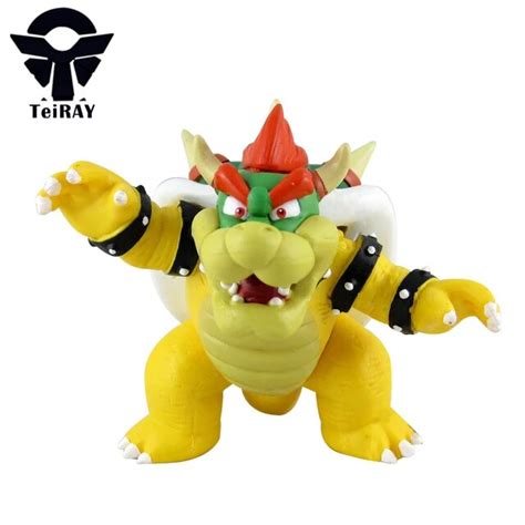 Koopa Bowser Figure Super Mario Bros Koopa PVC Action Figures 12cm