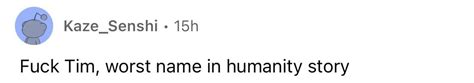 Fuck Tim R FUCKYOUINPARTICULAR