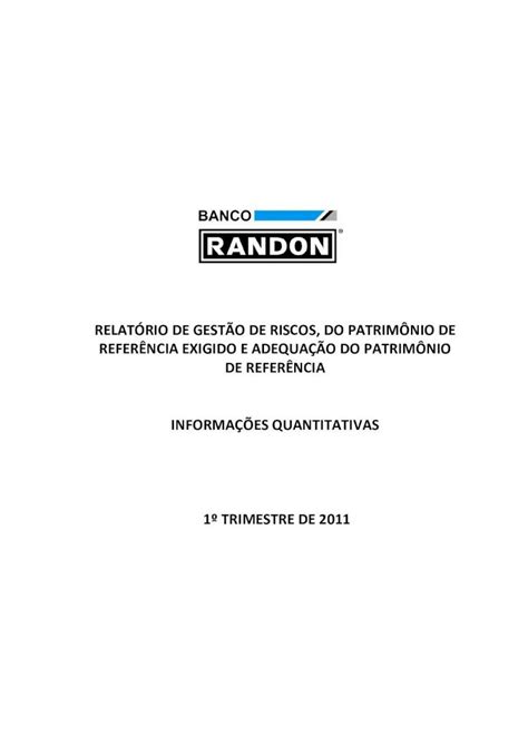 PDF RELATÓRIO DE GESTÃO DE RISCOS DO E Microsoft Word MODELO