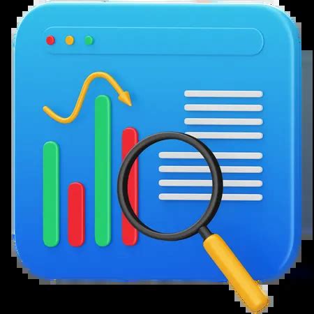 chart analysis  illustration   png obj  blend format