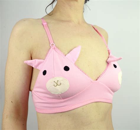 Bra With Face Cute Bunny Lingerie Underwear Etsy