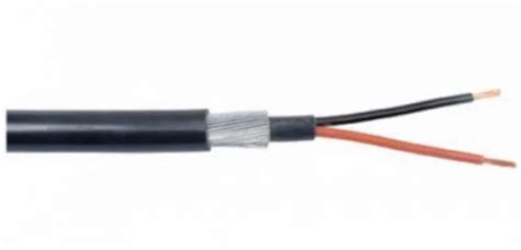 Tri Com Black 2 Core Armoured Cable For Electrical At ₹ 32meter In