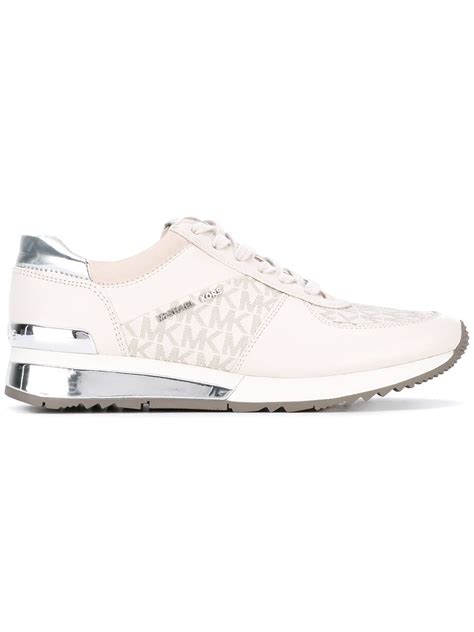 Michael Michael Kors contrast panel sneakers - NEUTRALS | Michael kors ...