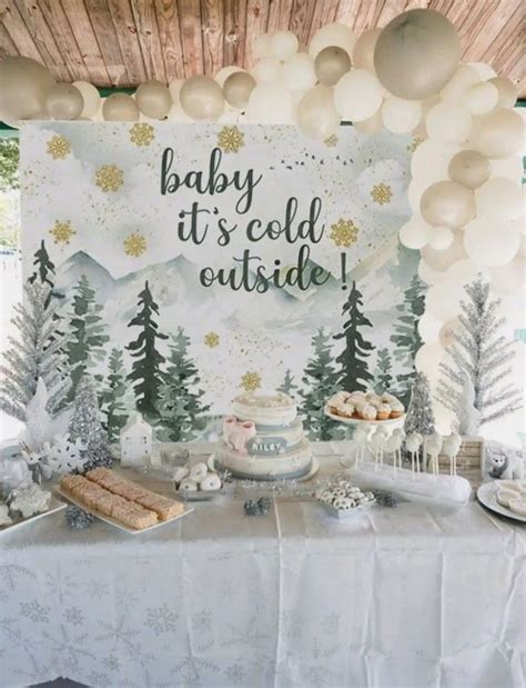 11 Beautiful Winter Baby Shower Ideas House Of Sonshine