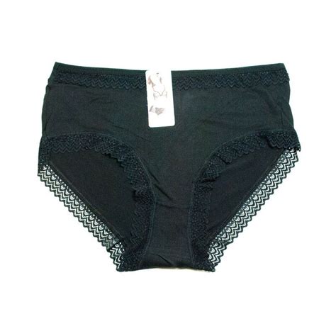 B11 FUDE Soft Stretchy Lacy High Cut Plus Size Sissy Bikini Panties XL XXL XXXL EBay