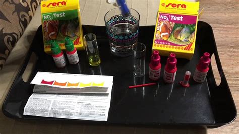 Тест на нитриты, нитраты. NO2, NO3 - YouTube