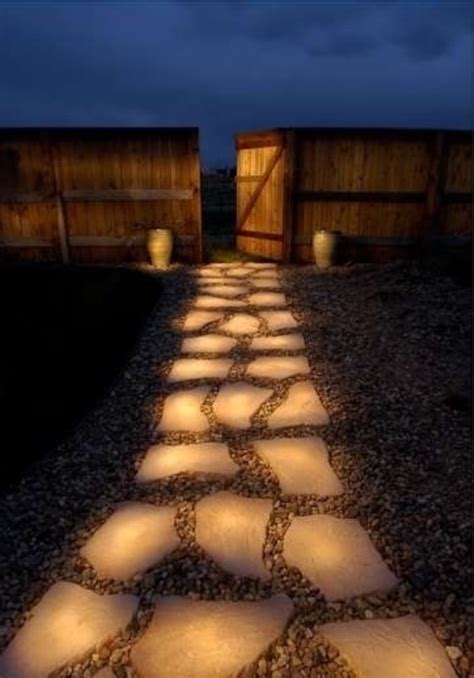 Thought This Was A Cool Idea Paint Stepping Stones With Glow In The