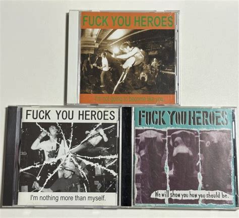 Yahoo オークション CD 枚 FUCK YOU HEROESI m not going to becom