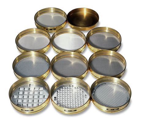 Sievesbrass20 Cm Dia Engineering Drawing Equipments