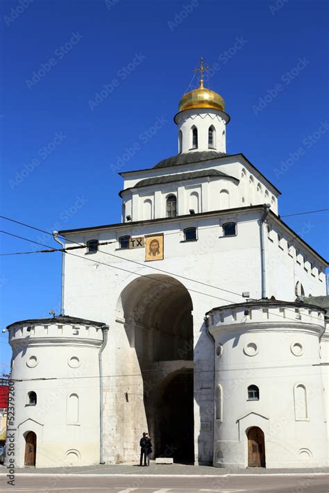 Золотые ворота во Владимире. Stock Photo | Adobe Stock