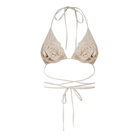Magda Butrym Bikini Bra Women Beige Flannels