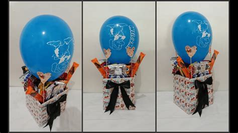 Hot Air Balloon Gift Basket Tutorial At Darlene Watson Blog