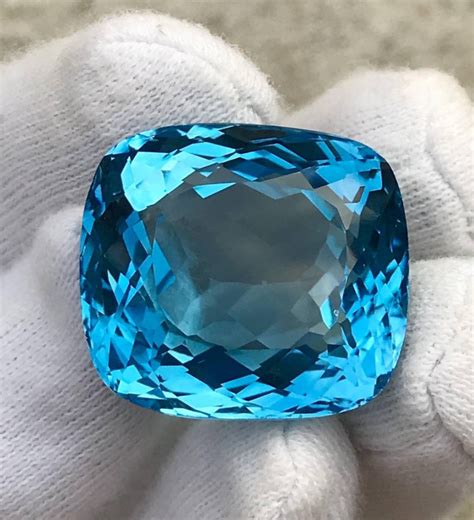 8680 Carats Swiss Blue Topaz Loose Gemstone
