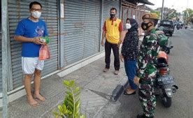 Kodim Kota Yogyakarta Memutus Penyebaran Covid Babinsa