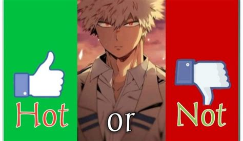 Hot Or Not Wersja Boku No Hero Academia SameQuizy