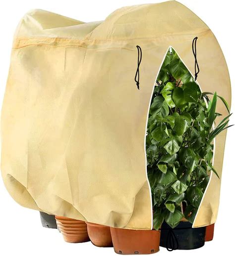 Aqhui Plant Fleece Frost Protection Plant Covers For Winter Gargen