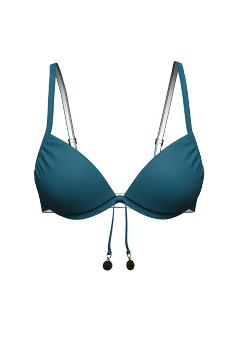 Sunseeker Core Solid Corsair Pintuck Tied Bikini Top Buy