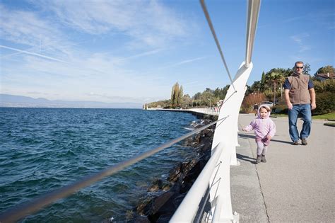 Circuit P Destre De Thonon Les Bains Sur Les Bords Du L Man Savoie