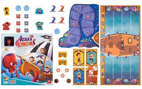 Атака Кракена – Настольные игры – магазин 22Games.net
