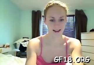 Prurient Blonde Woman Masturbate Nude Like A Crazy