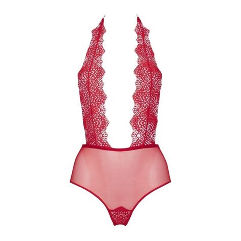 Atelier Amour Body Ouvert Nommée Désir Rouge Lingerie sexy