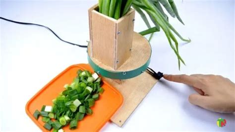 Как сделать простую шинковку для «зелёного» лука | Поделки, Охладители ...
