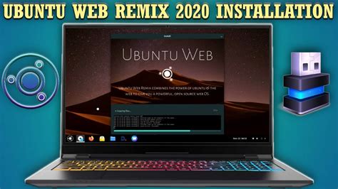 Ubuntu Web Remix Installation And Preview Youtube