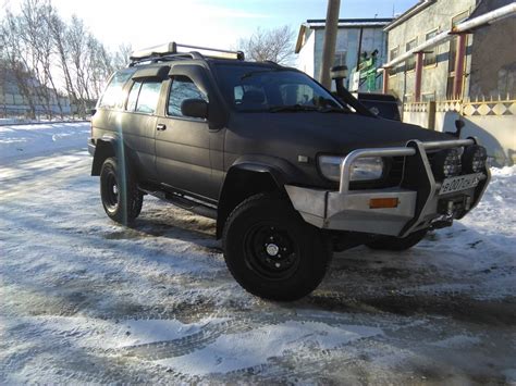 Брызговики + ветровики. — Nissan Terrano R50, 2,7 л, 1996 года ...