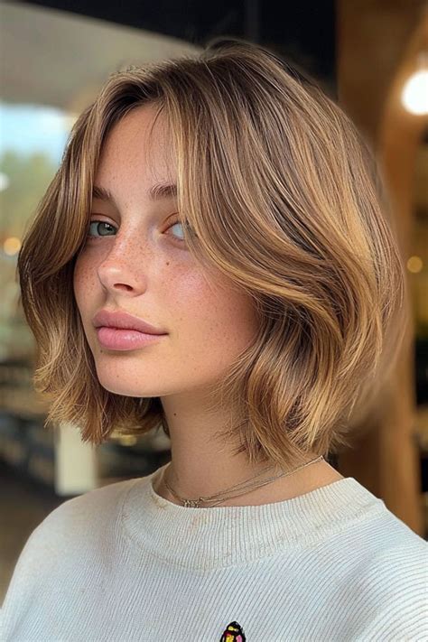 Chic Layered Bob Haircuts Casual Textured Bob