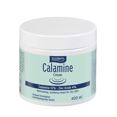 Calamine™ Cream 250ml And 400ml Boderm