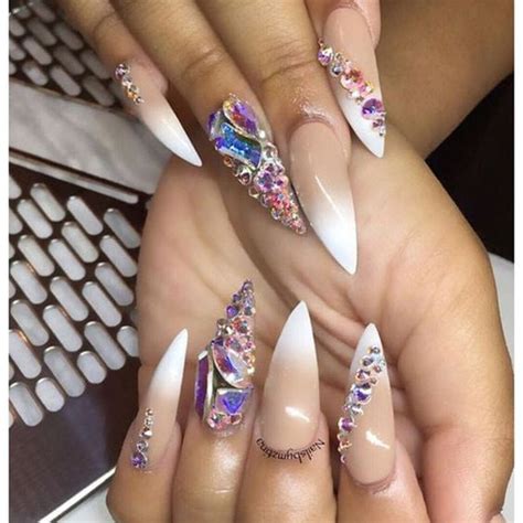 Stylish Nude Stiletto Nails To Be In Trends OSTTY