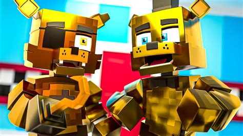 Everyone Becomes Golden Minecraft Five Nights At Freddys Fnaf