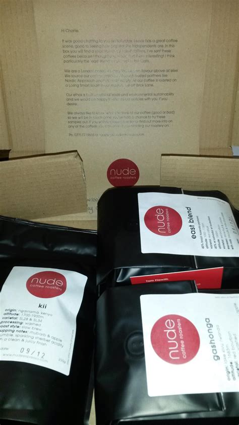 Nude Coffee Roasters NudeEspresso Twitter