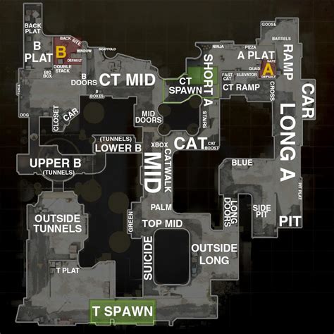 All Csgo Map Callout Names Big List Of All Csgo Maps