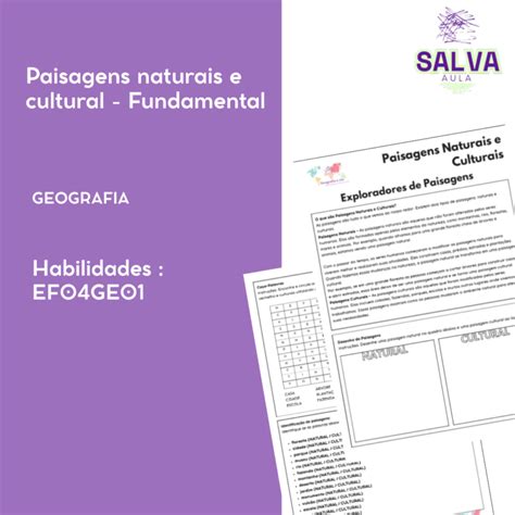 Atividades Paisagens Naturais E Culturais - 6