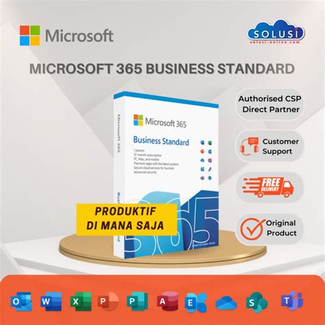 Harga Jual Lisensi Microsoft 365 Business Standard Original 2025